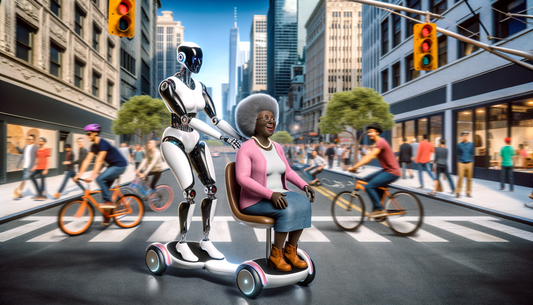 Effortless Commuting: How B-Bot Transforms Urban Travel for Emily